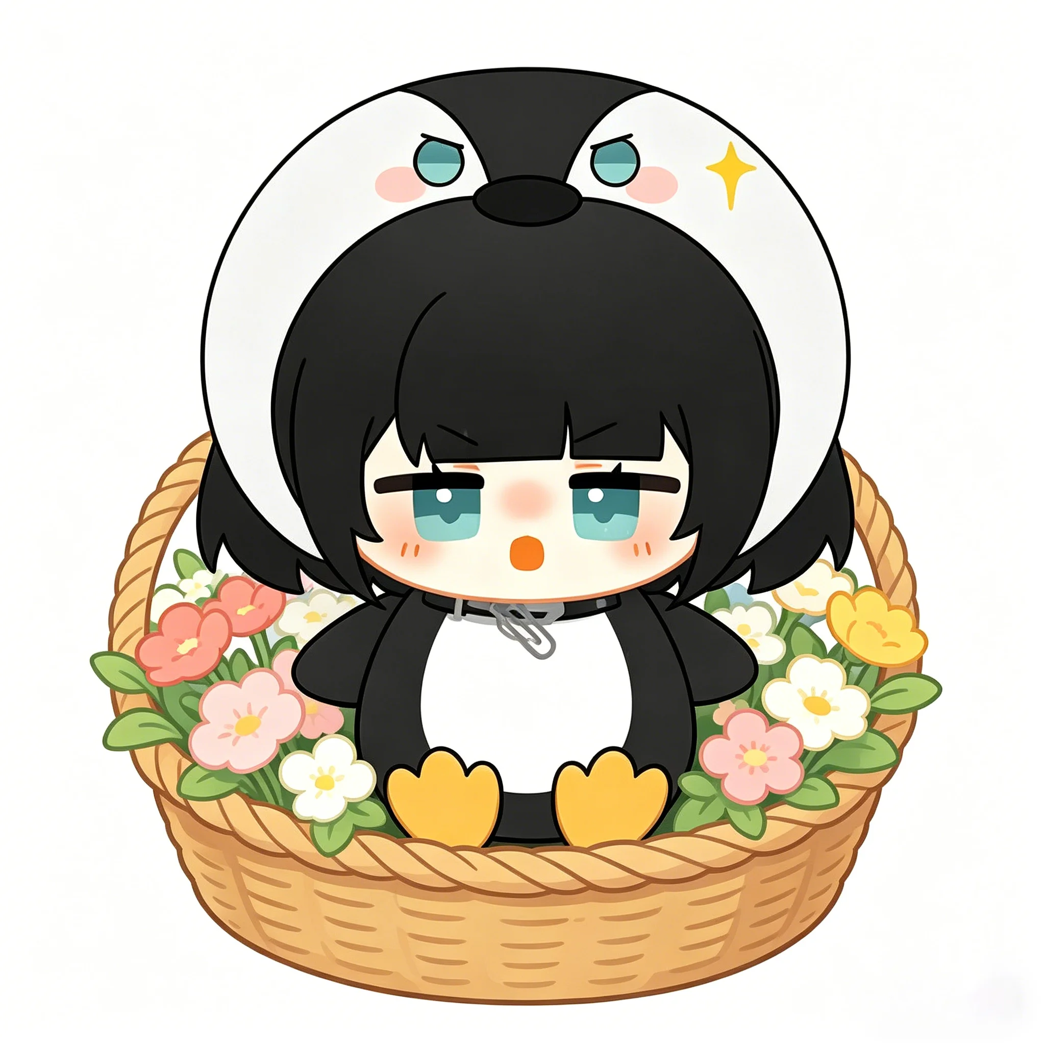 

Arknights: Endfield Cute Penguin Plush Doll Anime Game 12cm Cosplay Cotton Pendant Stuffed Plushie Toy Bag Keychain