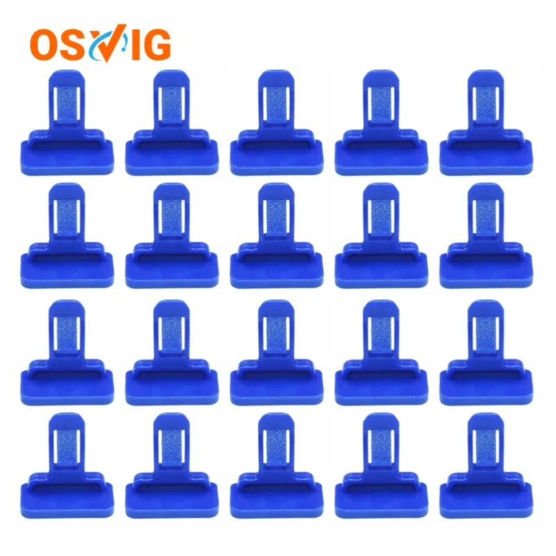 20PCS OE#75392-0R010 75392-35200 75392-04010 Blue Nylon Fender Flare & Bumper Clip for Toyota 4Runner Camry,FJ, RAV4 & Tacoma