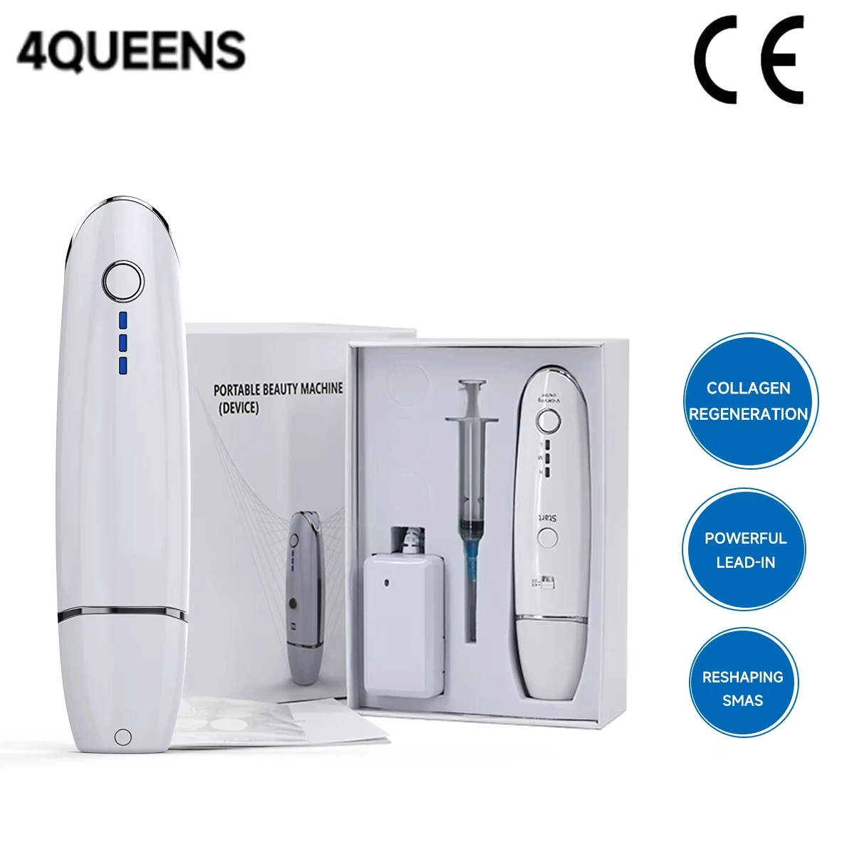 Mini Ultrasonic RF Eye Face Vibration Massager Face Lifting Facial Machine Skin Tightening Anti-Ageing Eye Beauty Machine