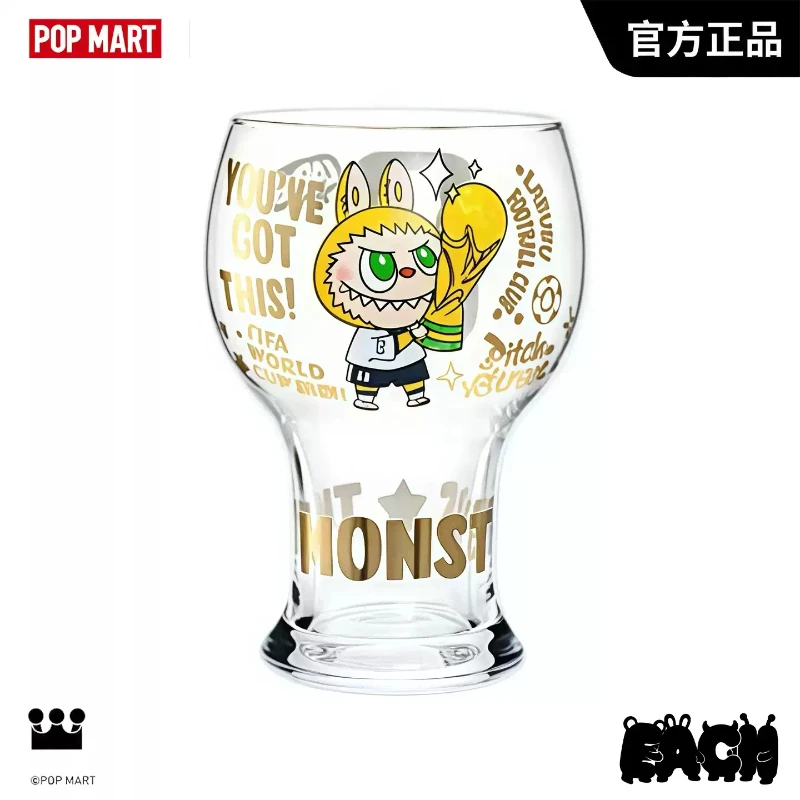 

Новая оригинальная коллекционная стеклянная кружка Popmart The Monsters Labubu Fifa в слепой коробке — футбольный декор и подарок для футбольных фанатов и коллекционеров