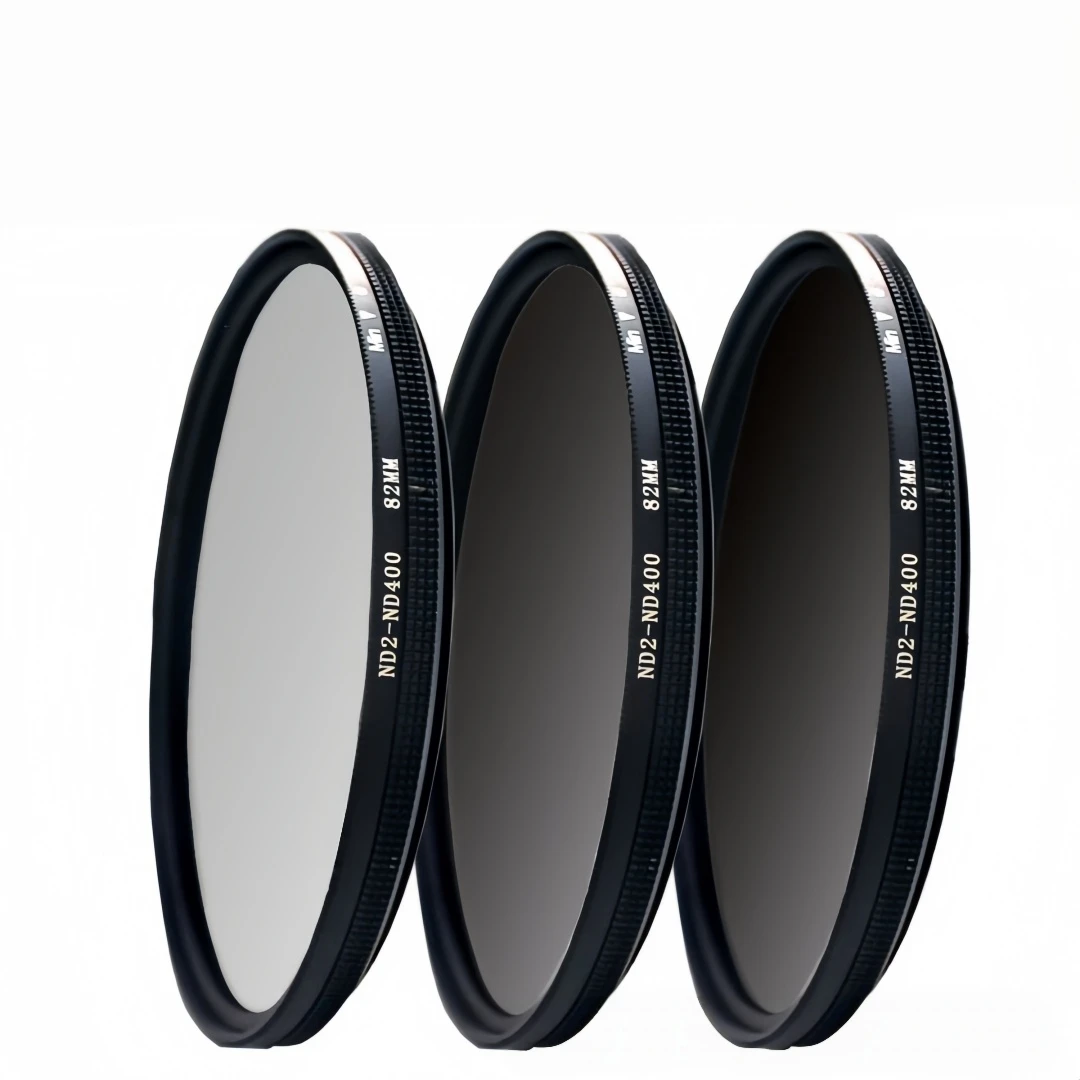 Variable ND2-ND400 Adjustable Neutral Density ND Lens Filter 37 52 58 62 67 72 77 82mm Light Reduction Filter for Camera Lens