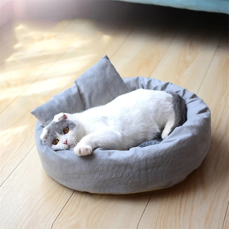 Cama suave para gatos, cojín a - Pet Beds reseña y precio