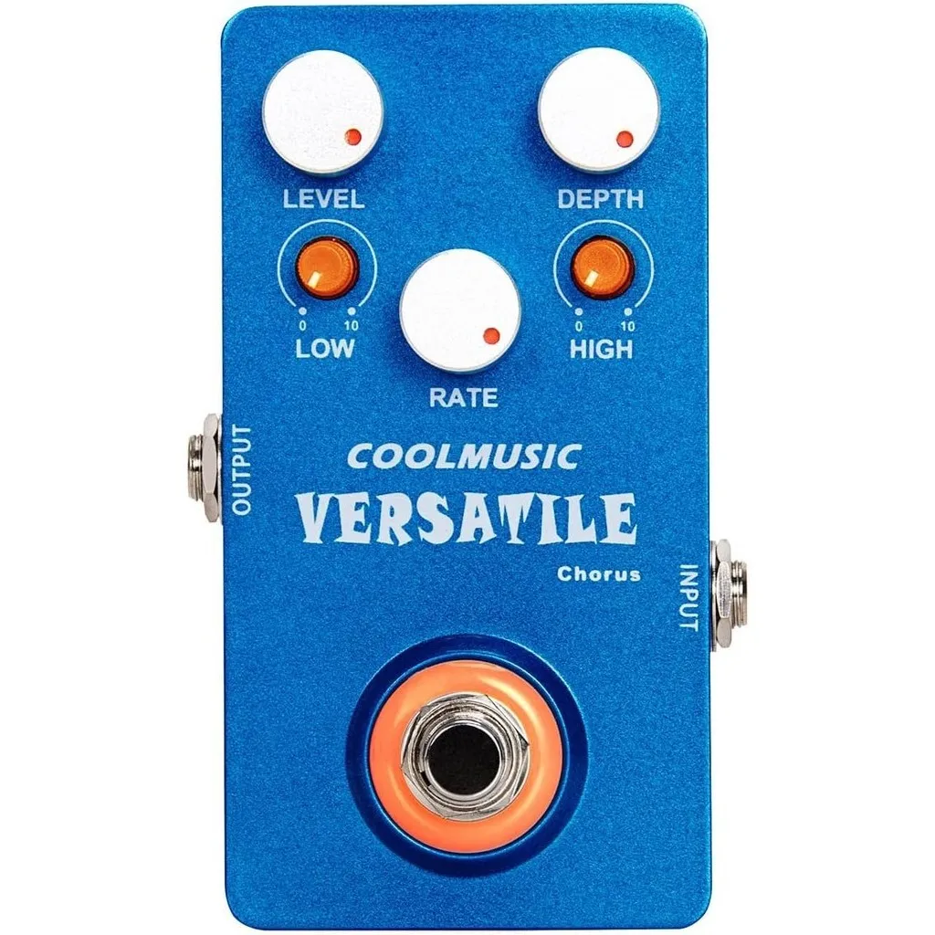 COOLMUSIC C-CH02 analogico Chorus Guitar Bass Effect Pedal