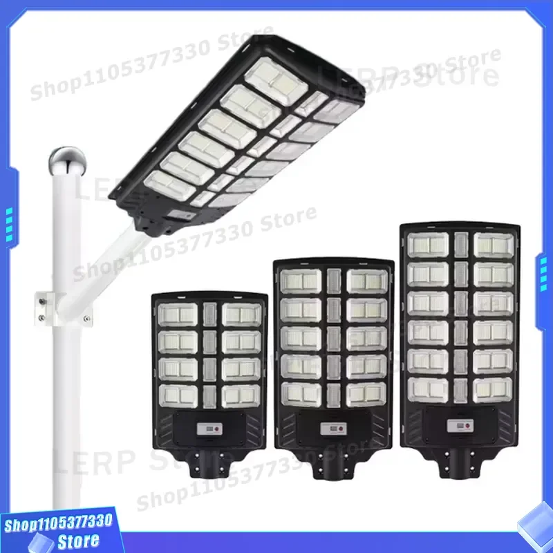 All in One Solar Street Light Outdoor Waterproof LED Lamp for Urban Rural Area No External Power Supply Needed Green Energy