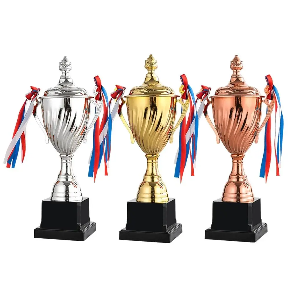 

35/32/29CM Trophy Cup Memorial Souvenir Gold Silver Bronze Winner Cup Competition Props Team Prize Victory Cup