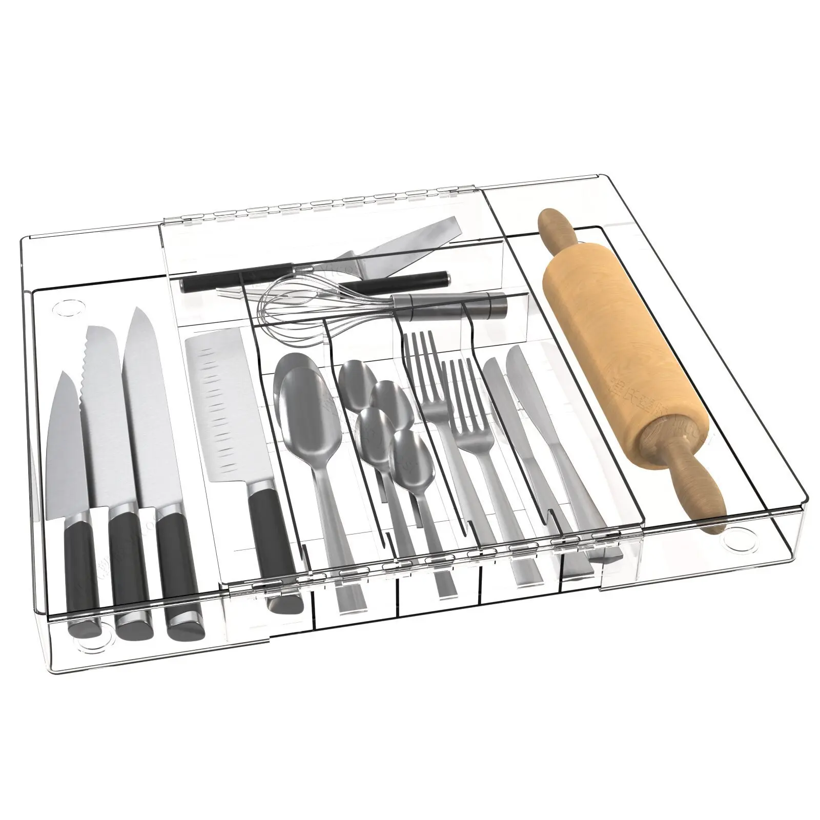 

Посуда, кухонный органайзер, ящик, телескопический ящик для хранения, косметические канцелярские принадлежности, разделение столового серебра, телескопическая коробка