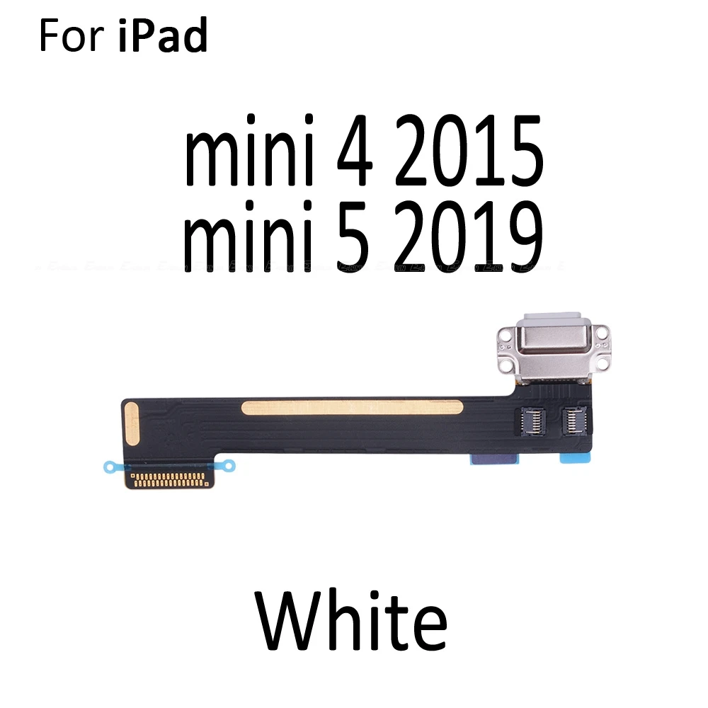 USB Charging Port Dock Plug Connector Charger Flex Cable For iPad Air mini 2 3 4 5 6 4G WiFi