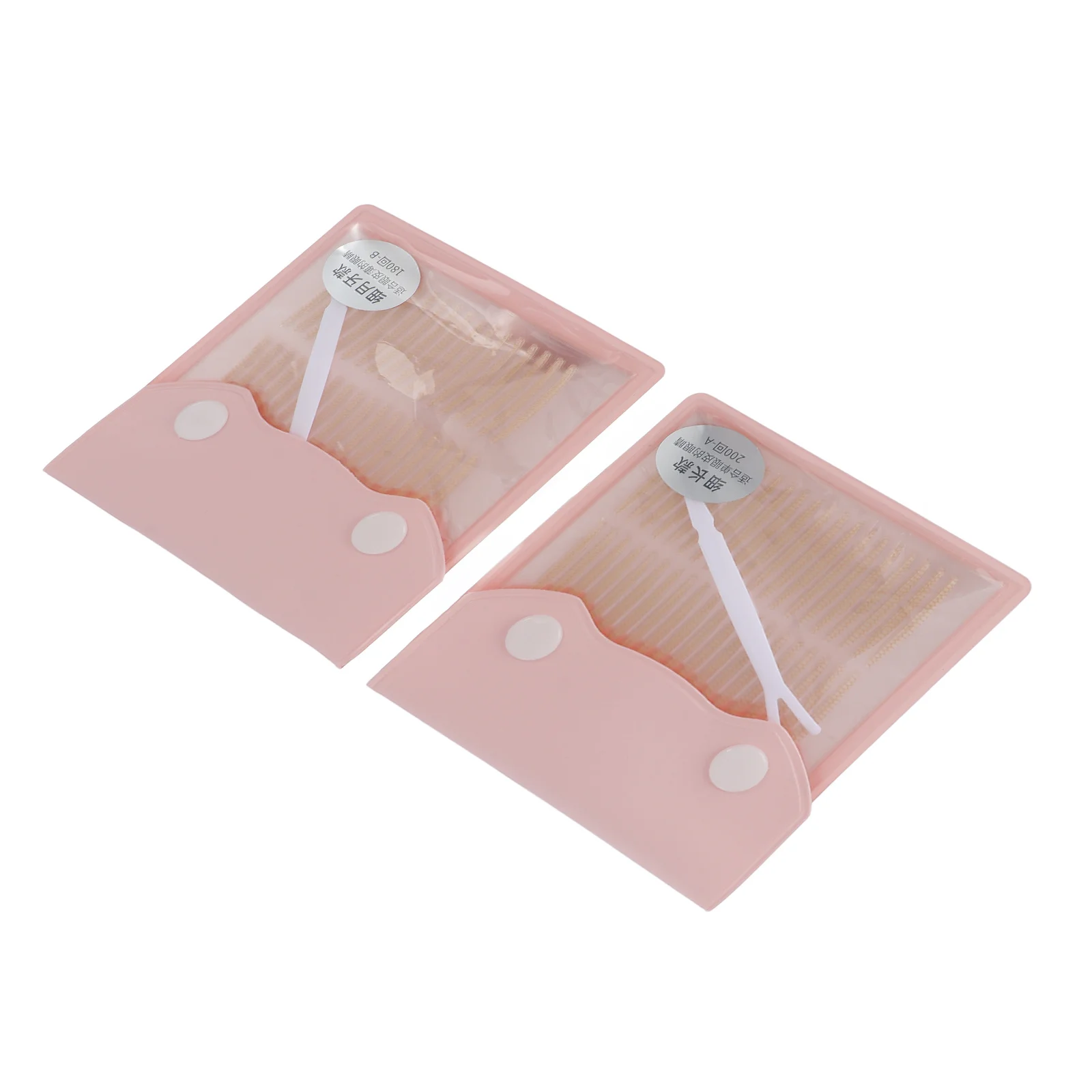 เทปติดตาสองชั้นแบบใส 2 ถุง สติ๊กเกอร์ติดตาแบบลูกไม้ น้ำหนักเบา ระบายอากาศได้ดี อุปกรณ์แต่งตาธรรมชาติสำหรับผู้หญิงและเด็กผู้หญิง เพื่อความงาม