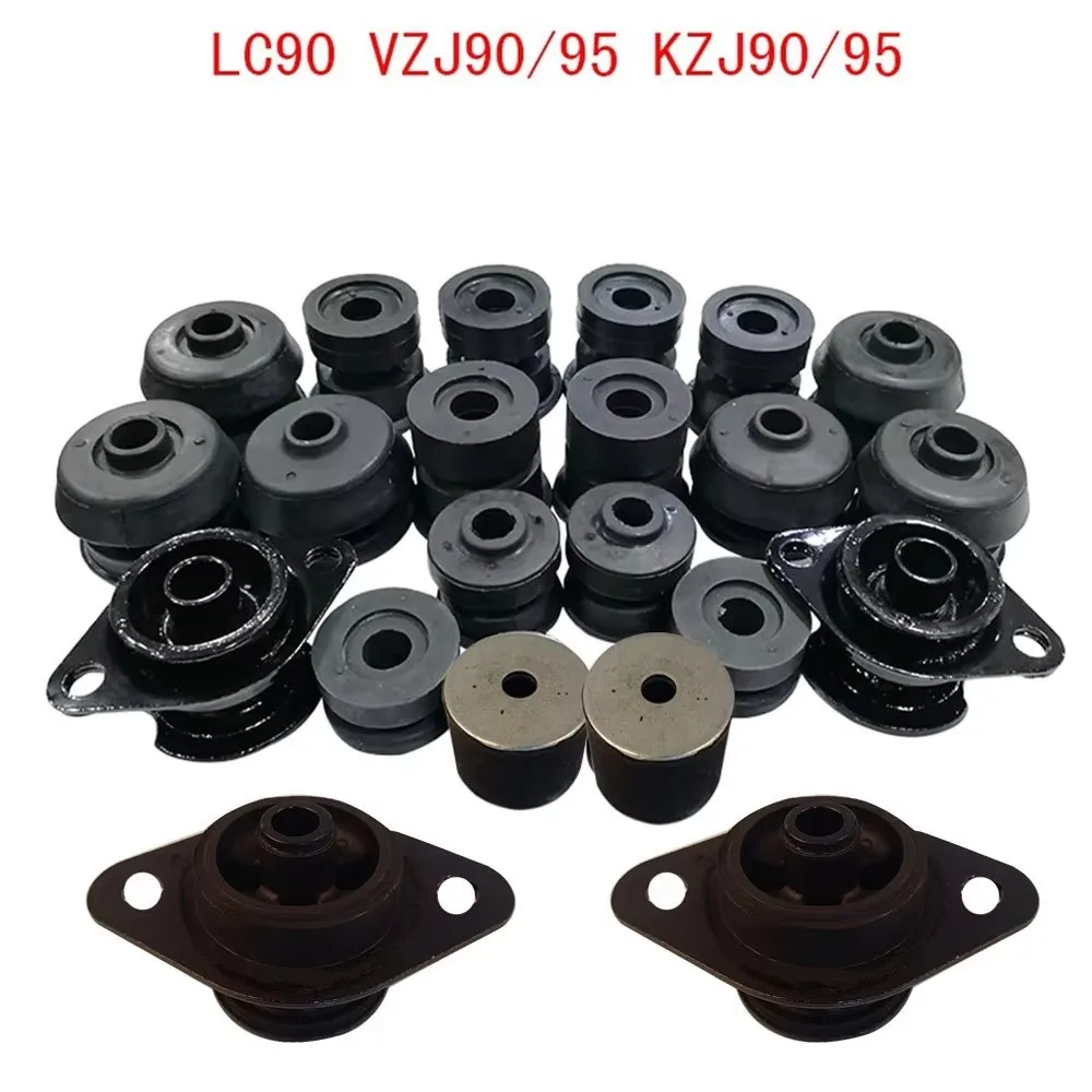 Whole Car Frame Buffer Rubber Cushiion Sub-Assy  52202-35080 For Land Cruiser Prado Hilux Surf 4Runner KZJ95 VZJ95 1996-2000