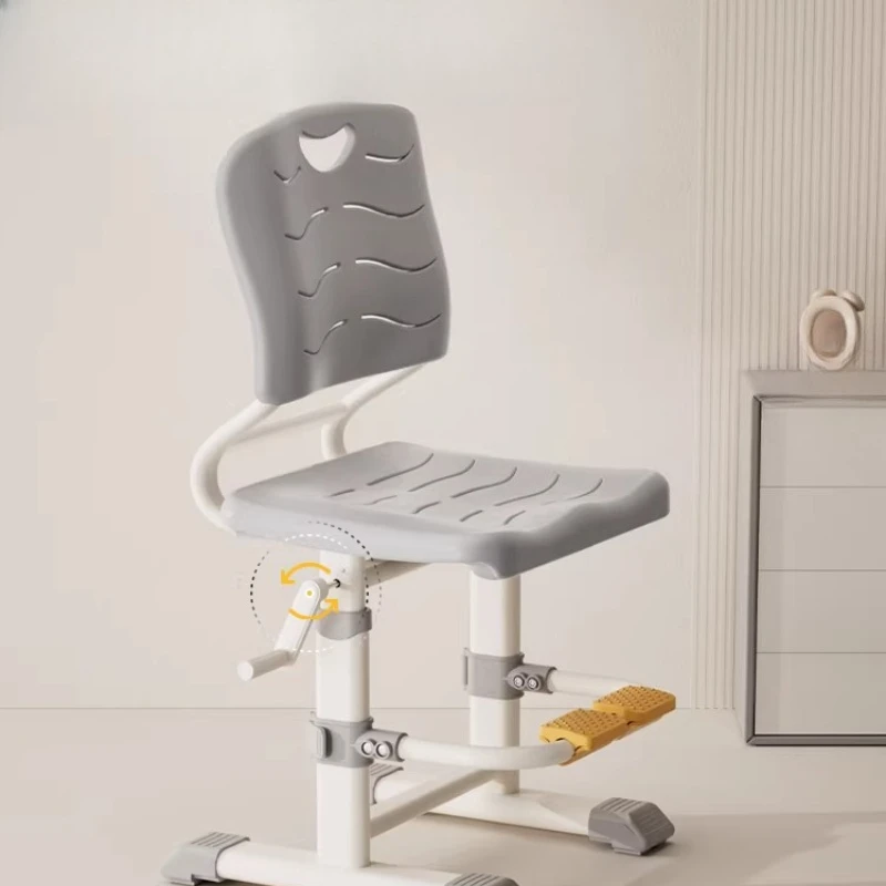 

Children's study chair, student chair, correction of sitting posture, writing home lifting adjustment