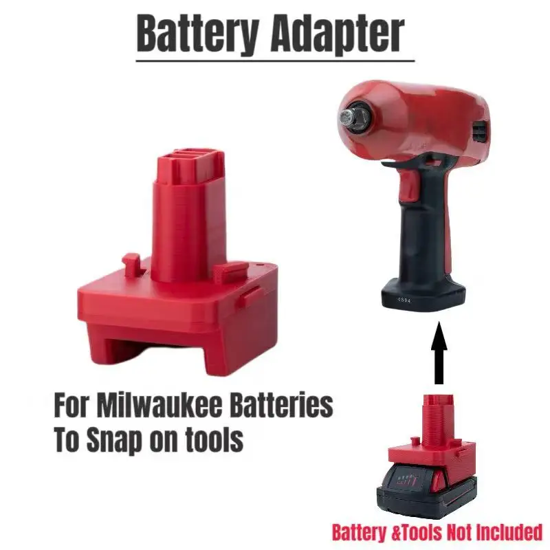 

Адаптер для аккумуляторов-конвертеров для Milwaukee в SNAP ON серии, никель-кадмиевый адаптер для инструментов (без аккумулятора и инструментов)