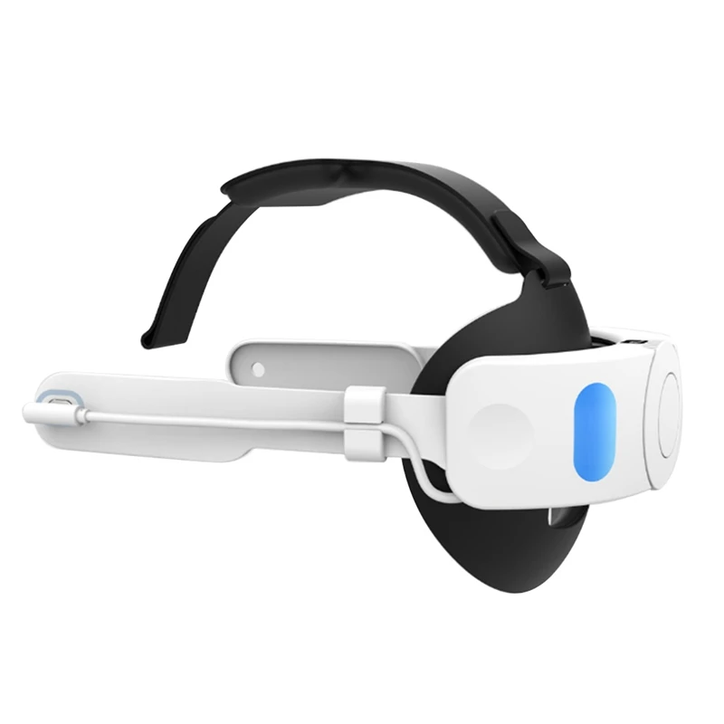 

Battery Head Strap Compatible For Meta Quest 3, Rechargable Headstrap To Extend Playtime And Comfort For VR Headset Accessories