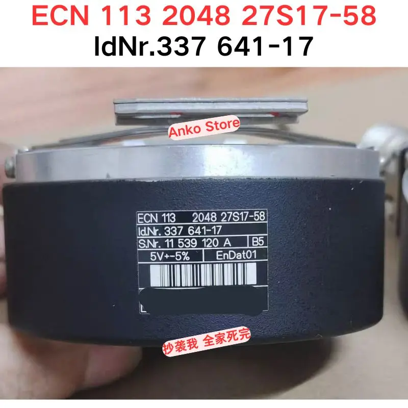 Second-hand test OK  ECN 113 2048 27S17-58 IdNr.337 641-17 Encoder