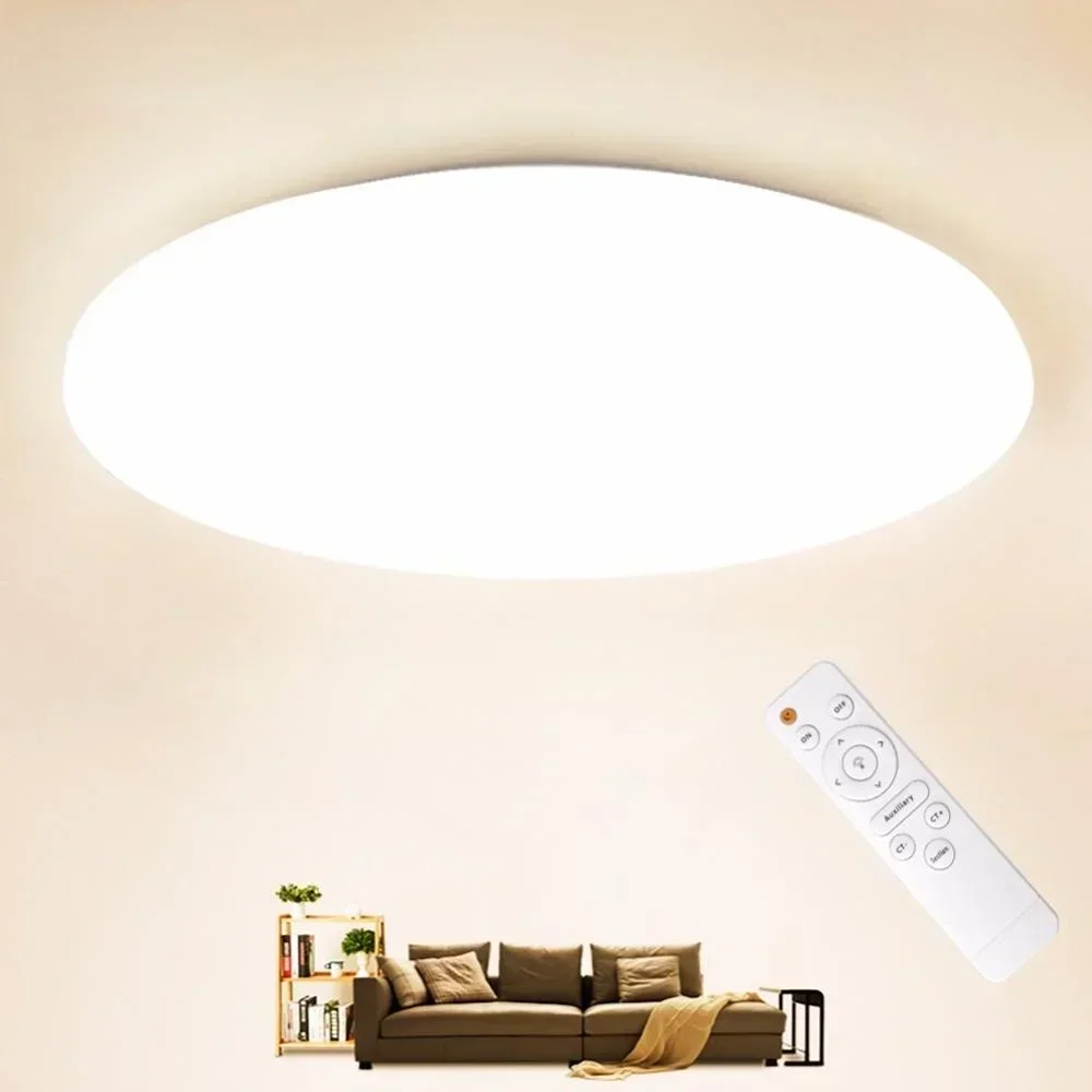

LED Ceiling Light Lighting Fixture Modern Lamp Living Room Bedroom Kitchen Bathroom Surface Mount Remote Control