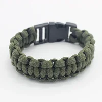 23cm Seven Core Paracord Escape Outdoor Emergency Plaited Rope EDC Camping Survival Saving Bracelet Tools Climbing Rope Cord 2