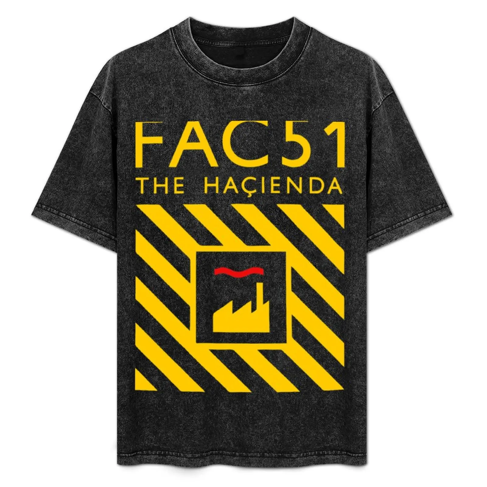 EL MÁS VENDIDO - Camiseta FAC51 The Hacienda Merchandise con estampado artístico, top informal