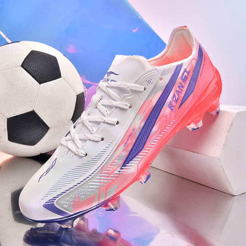 Chuteiras De Futebol Masculino Cano Baixo Tacos Longos FG Ultraleve Antiderrapante Grama Natural Treino