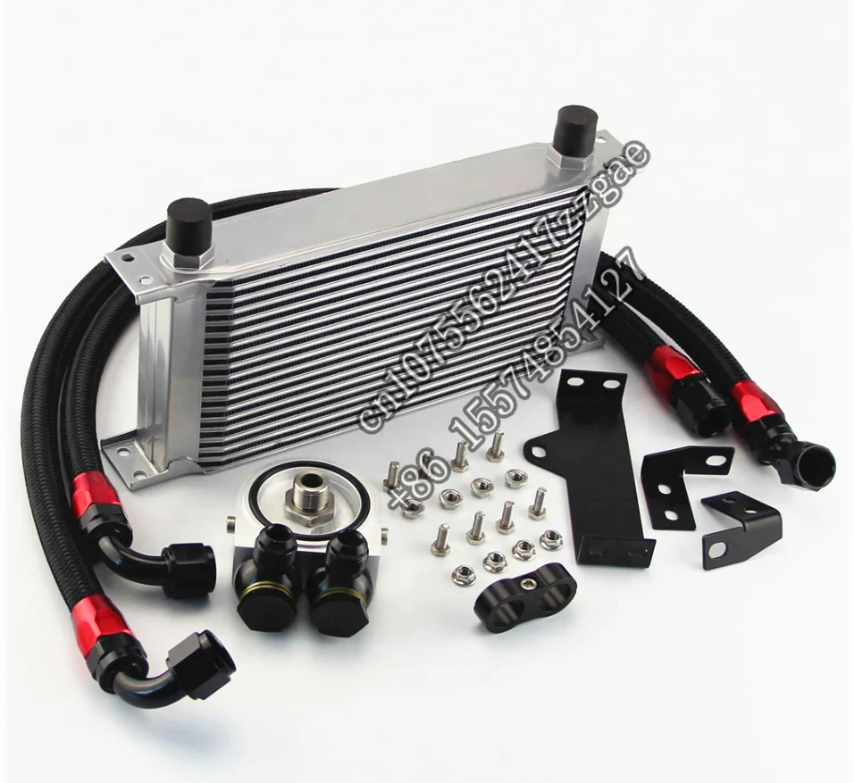 19 Row Engine Oil Cooler Kit Fits For WRX STi 06-07 EJ20 EJ25