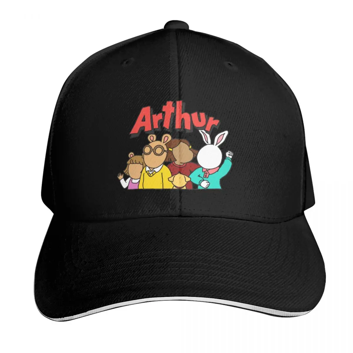 Arthur Baseball Cap Hat Man For The Sun Big Size Hat Rave Golf Men Women's