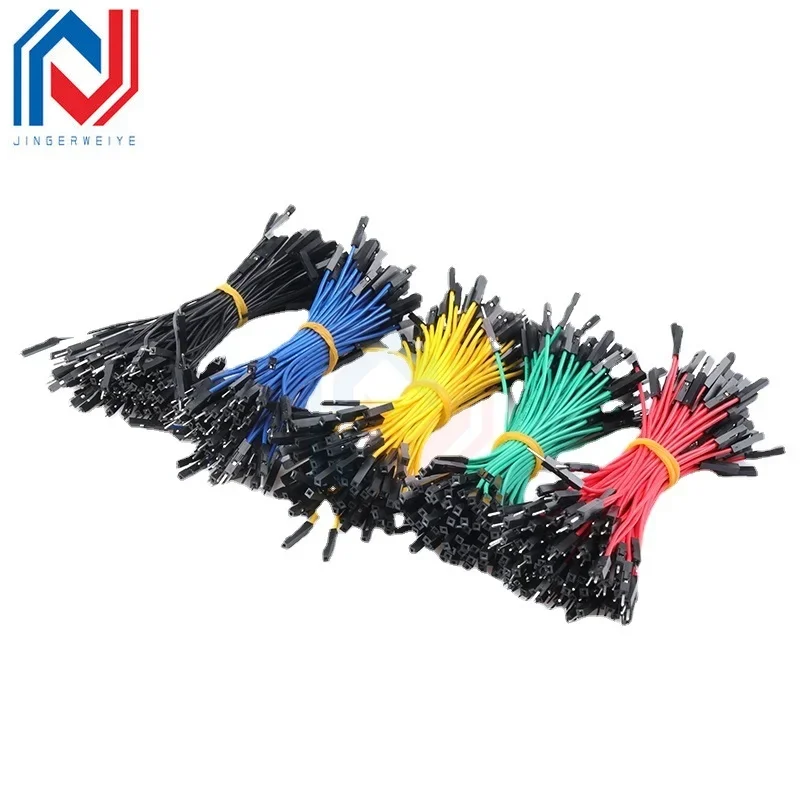 10pcs Breadboard Dupont Cable For Arduino Line 2.54mm Male Female Dupont Jumper Wire 26AWG Cable DIY Electronic 1P Connector