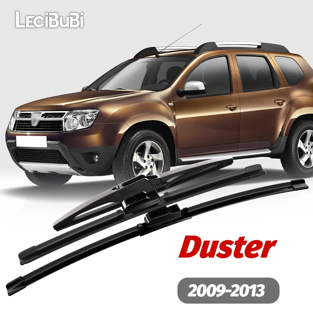 

1set Front & Rear Windshield Wiper Blades Windscreen Wipers For Dacia Duster 2009-2013 2010 2011 2012 Accessories