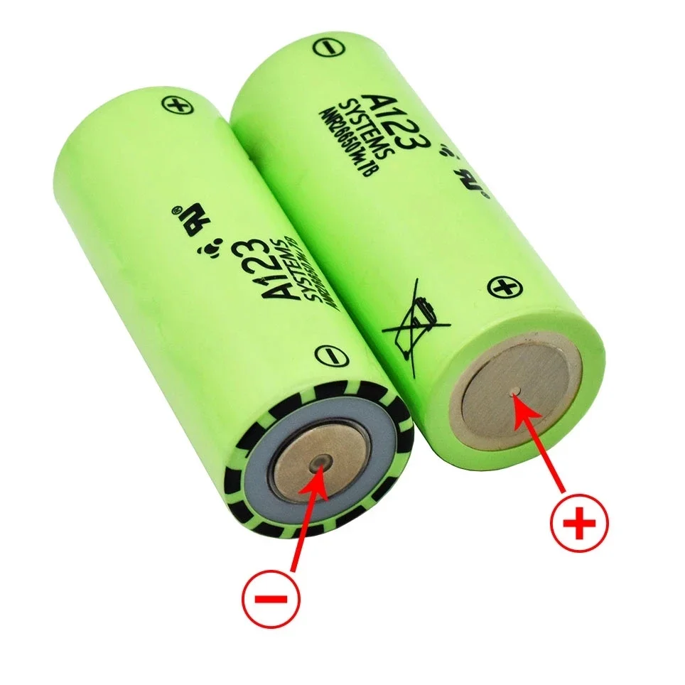 2023 NEWEST A123 26650 rechargeable battery M1B 26650 2400mah - 2500mah 70a 3.7v Li-ion high discharge Battery