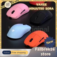 Vaxee Ninjutso Sora 4K Mouse Dual Mode Wireless Gaming Mouse Custom 4KHz PAW3950 Polling Rate Mice Long Battery Life PCAccessory