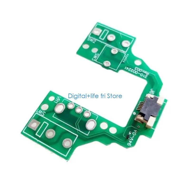 E06D Mouse Repair Part Mouse Upper Motherboards Microswitch Button Assembly Board for GProX Superlight Mouse
