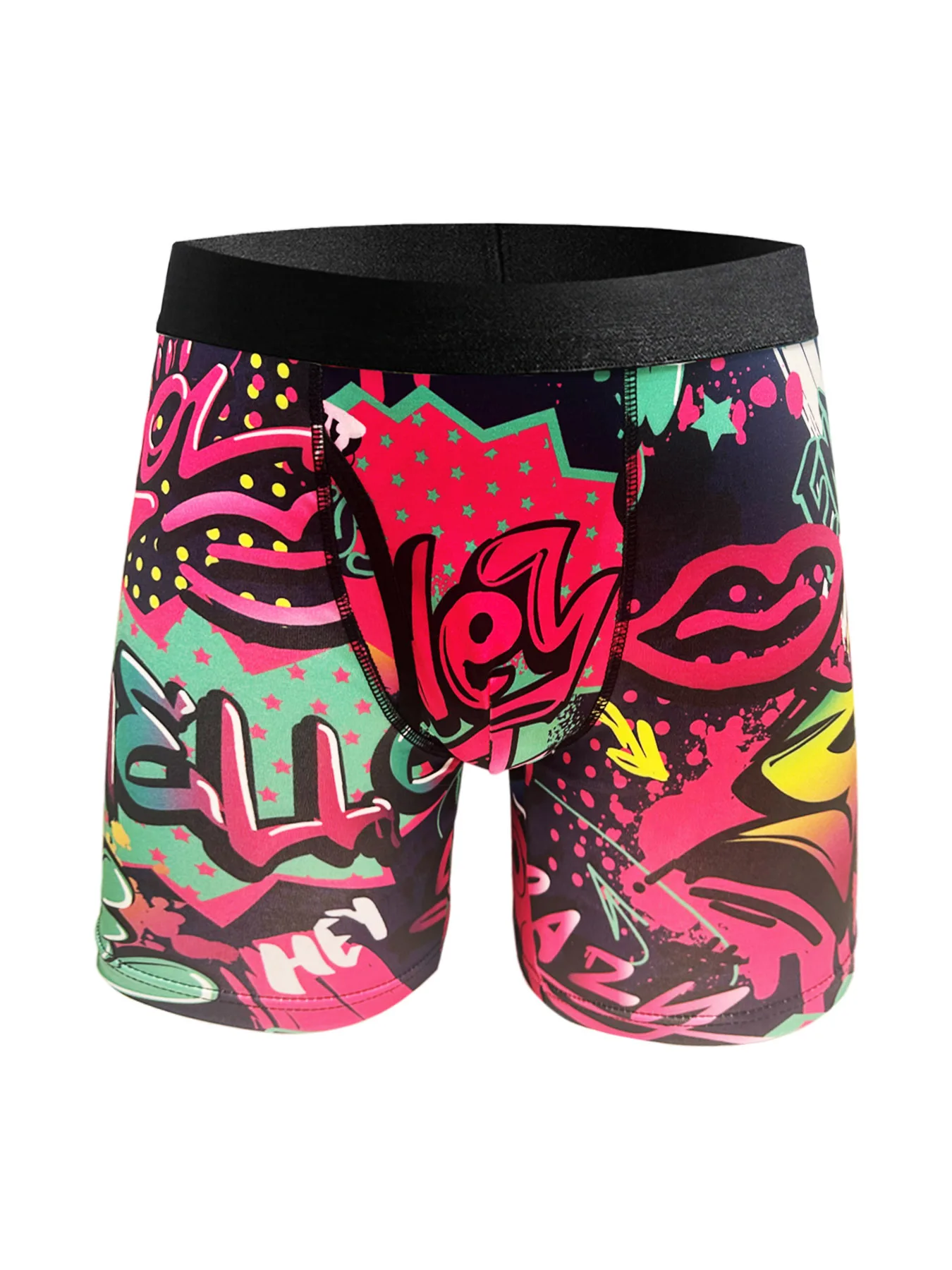 4PCS Random Mixed color Men\'s Underwear, Men\'s  Home Sport Swimming Underwear Fashiion Breathable Quick Drying Sports Trunks