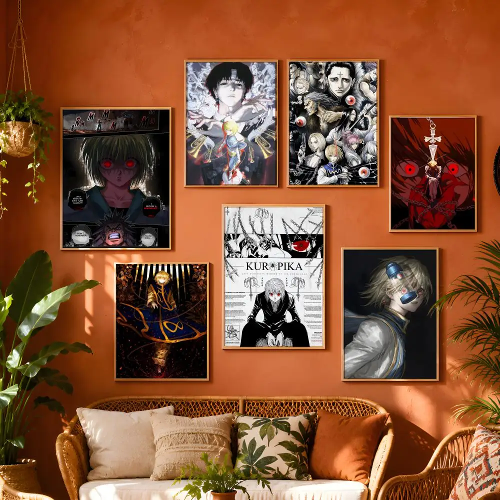 Kurapika Housewarming Gift Coffee Shop Holiday Gift Ready to Apply No Frame Self Stick Poster