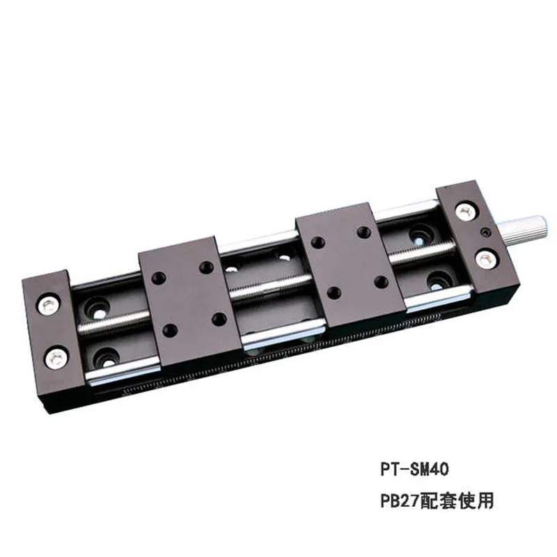 PDV PT-SM Manual Linear Stage Linear Guide Manual Displacement Film tensile displacement table linear slide table