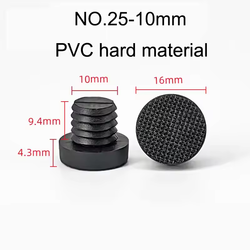 10/20pcs Round PVC Furniture Foot Nail Rubber Glide Nail Office Table Chair Leg Floor Protector Round Sliding Disc Noise Killer - Image 26