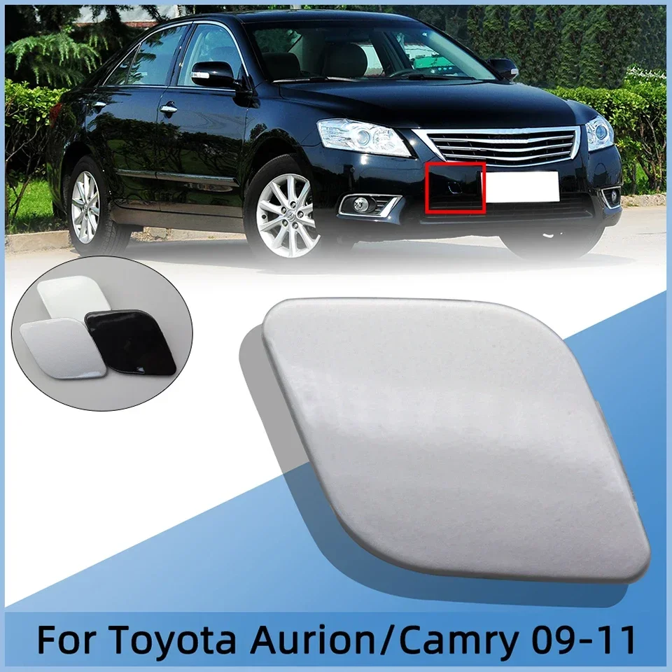 

For Toyota Camry Aurion 2009 2010 2011 Car Front Bumper Towing Hook Cover Lid Tow Hook Hualing Trailer Cap Trim Hood Traction