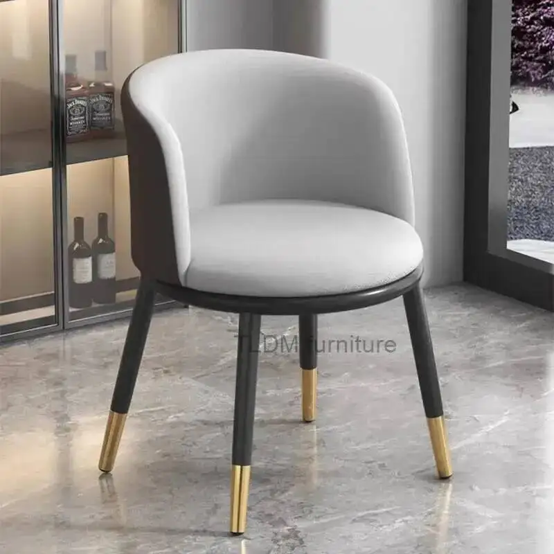 Chairs Modern Vintage Metal Beautiful Nordic Dining Dining Chairs Luxury Chaises Salle Manger Kitchen Furniture