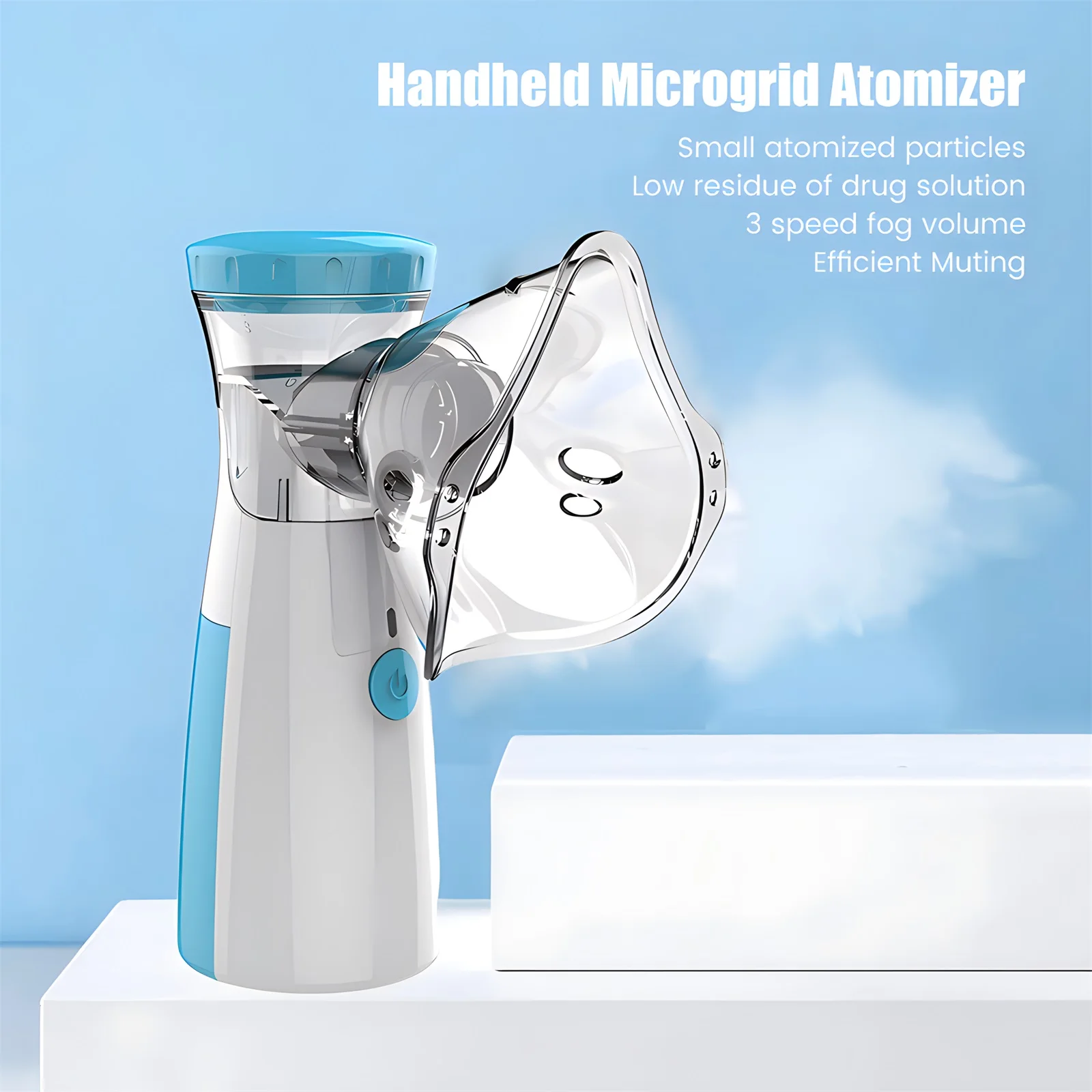 Nebuliser Home Use Adult Children USB Nebuliser Handheld Rechargeable Portable Medical Mist Spray Machine Nebuliser