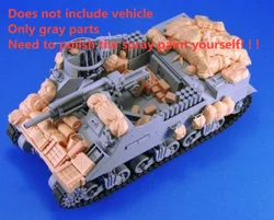 1:35 Scale Resin Die-casting Armored Vehicle Parts Modification Does Not Include The Car's Unpainted Model