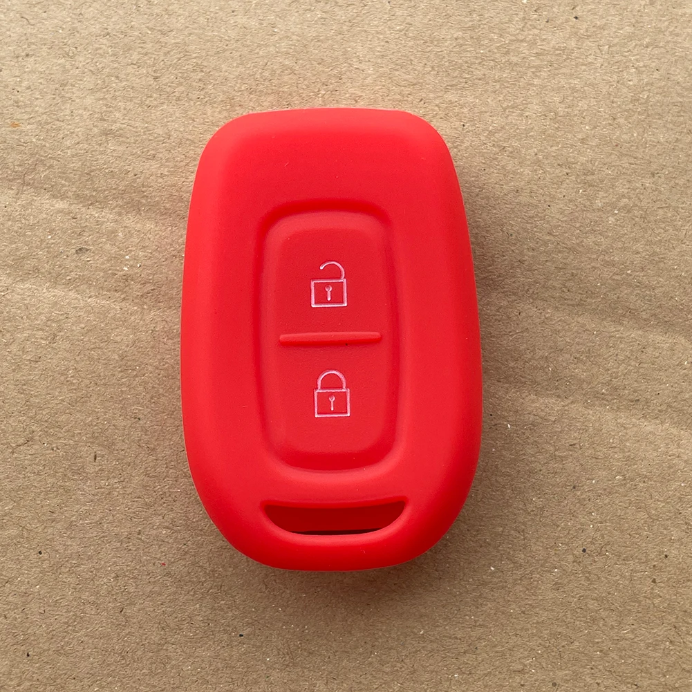 Silicone Car Key Cover FOB Case For Renault Duster dacia Scenic Master Megane Logan Clio Captur Keyless Rubber Protector