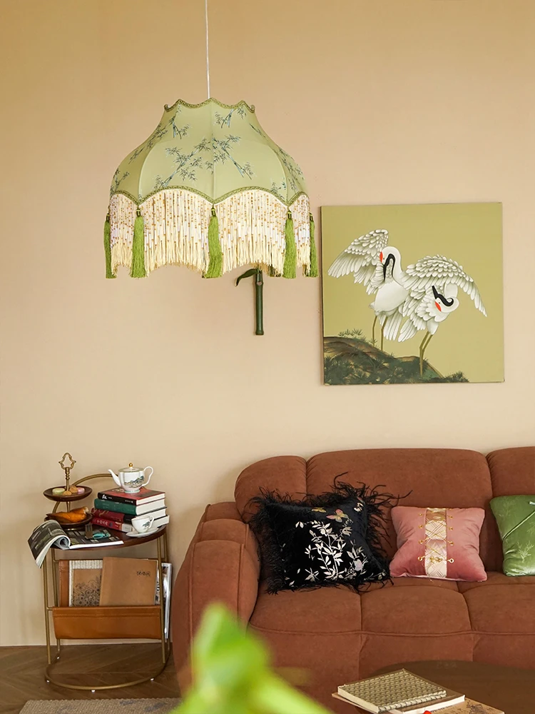 مصباح معلق على شكل كرة قماش بسيط، ضوء ناعم منتشر، سهل التركيب لغرفة النوم والمطبخ والممر #6