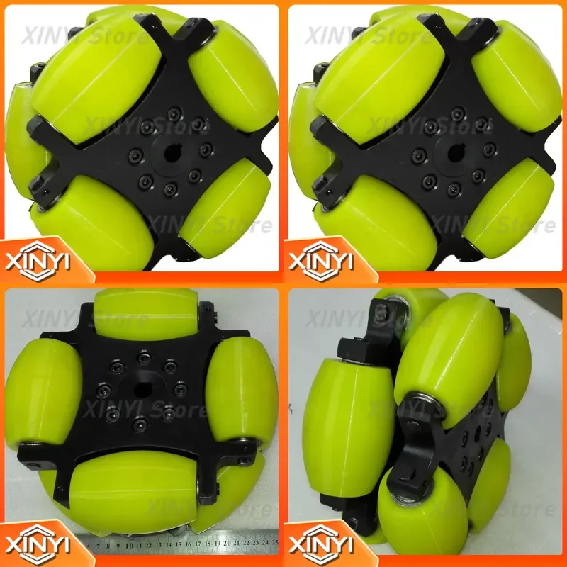 for NW254A 10 Inch Heavy Duty Industrial Mecanum Omni Wheel 500kg Load Capacity New Condition for Conveyor AGV