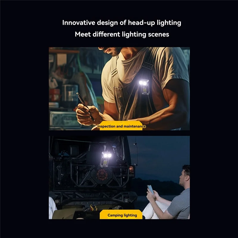 【Popular】LED Flashlight Portable Mini Keychain Light Dual Light Source Outdoor Camping Fishing Multifunction Torch Hat Clip Lamp