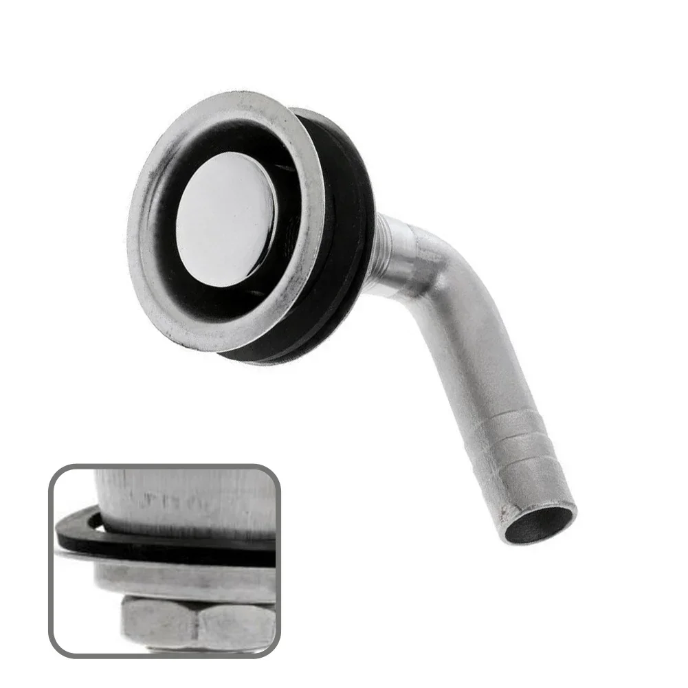 

1pcs 5/8-Inch Stainless Steel Bent Pipe Vent For Marine, Yacht & RV Applications With For Resistance
