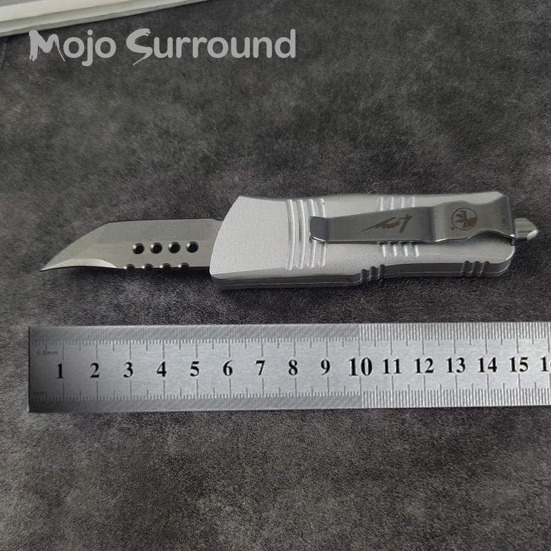 Micro CT Mini Pocketknives EXOCET Combat Troodon-M T/E D/E Tech Knife Small Portable EDC Self-defense Pocket Knife Green A28