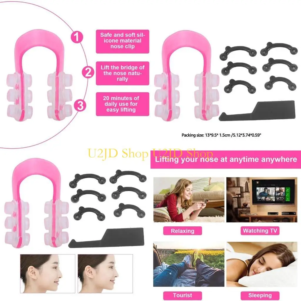 

U2JD Shaping Beauty Nose Up Shaper Модный невидимый зажим для подъема, инструмент для выпрямления