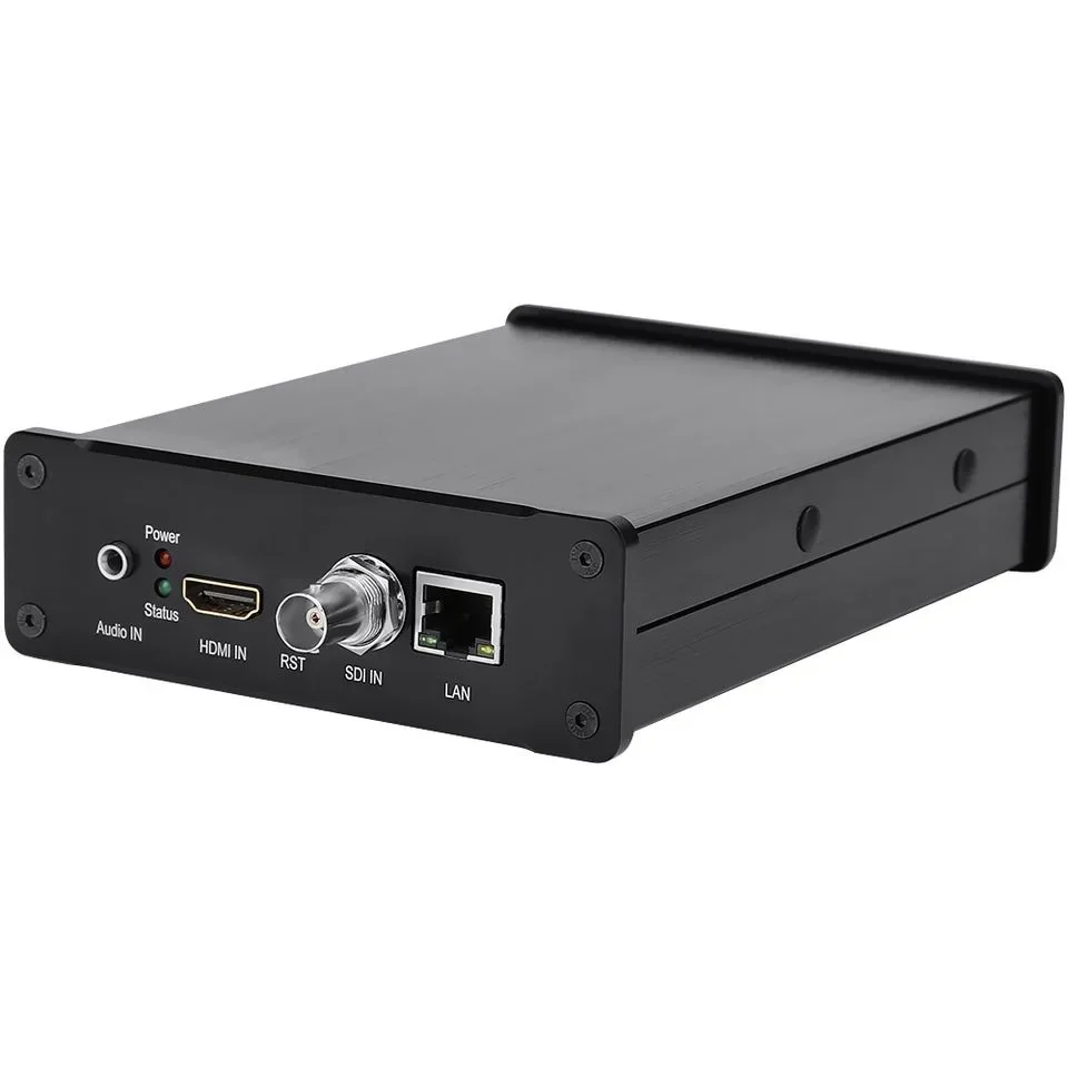 

H.265 HEVC H.264 AVC 4k HD HDMI SDI to IP Video Stream Encoder RTMP SRT Live Streaming Streamer Encoder