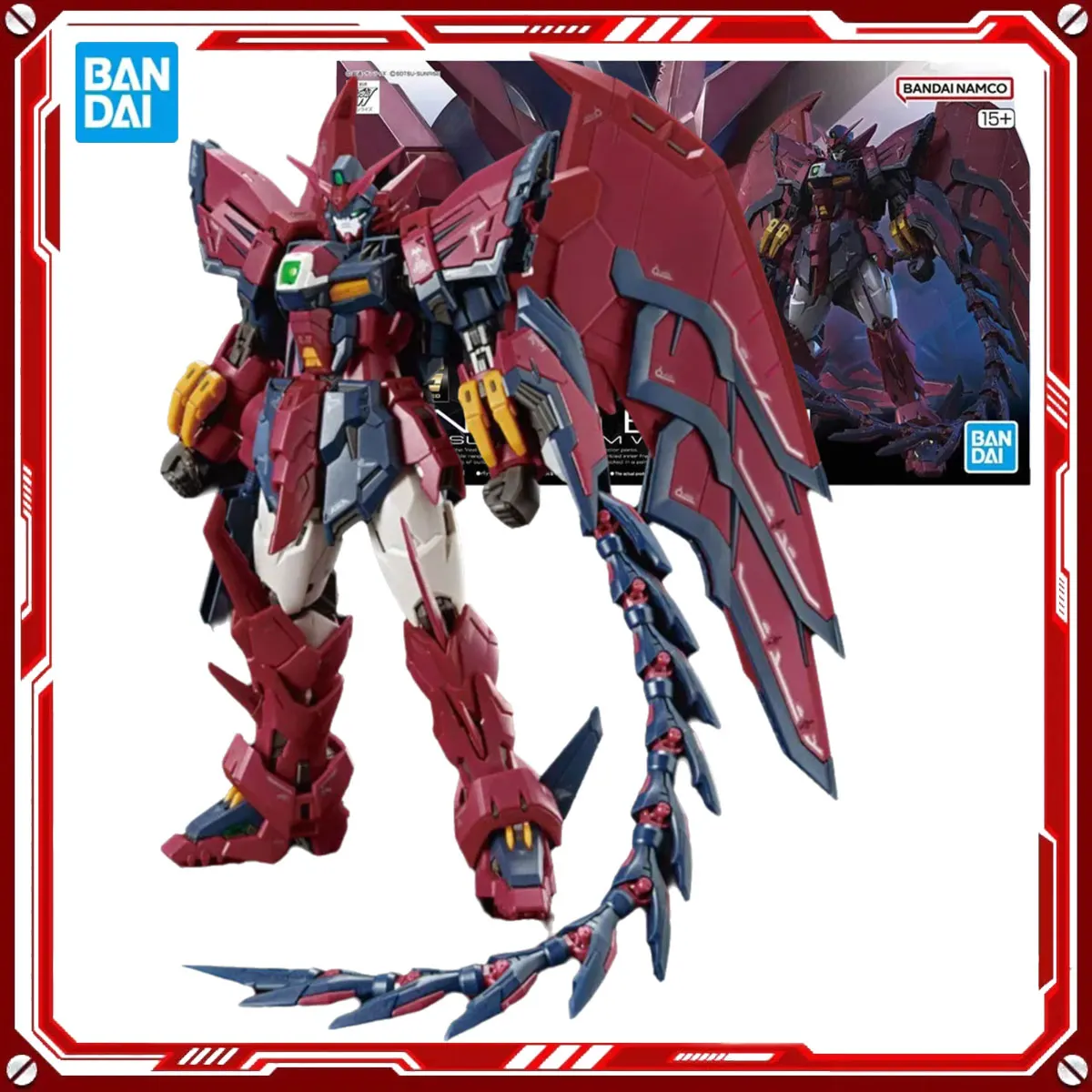 

Bandai натуральная аниме-модель Gundam, наборы моделей OZ-13MS Gundam Epyon Toys RG 1/144, фигурка в сборе, модель, подарок для детей, школы