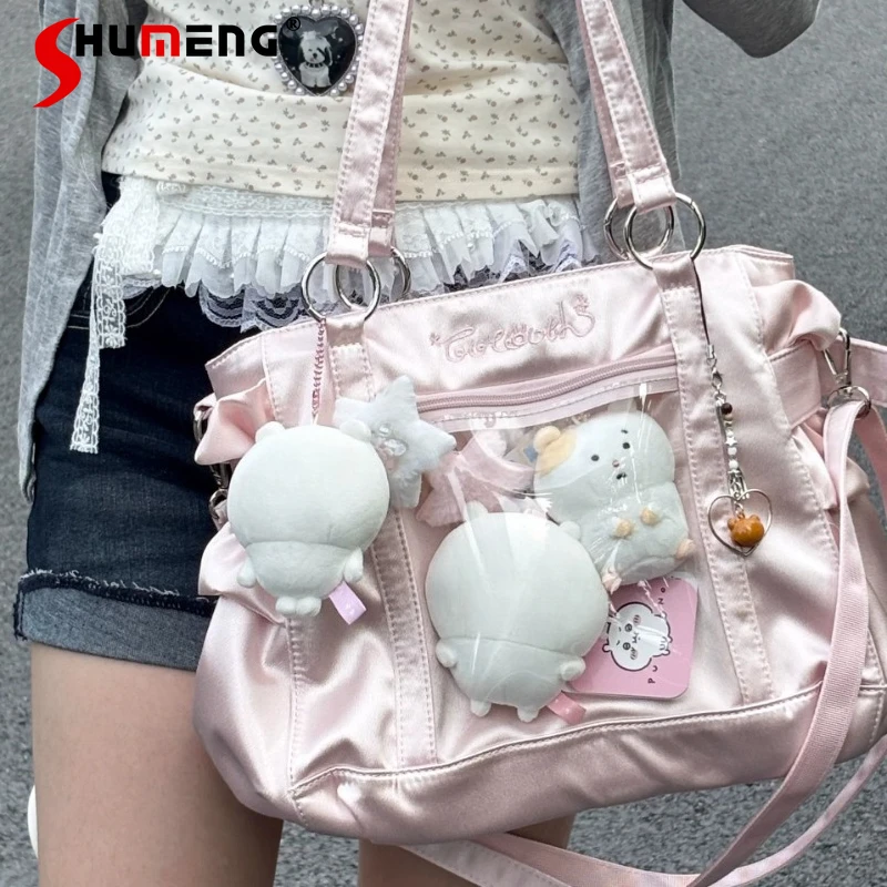 

Original Japanese Girl's Pain Bag New Women's Fashion Casual Versatile Large-capacity Handbag Student Shoulder Messenger Bag