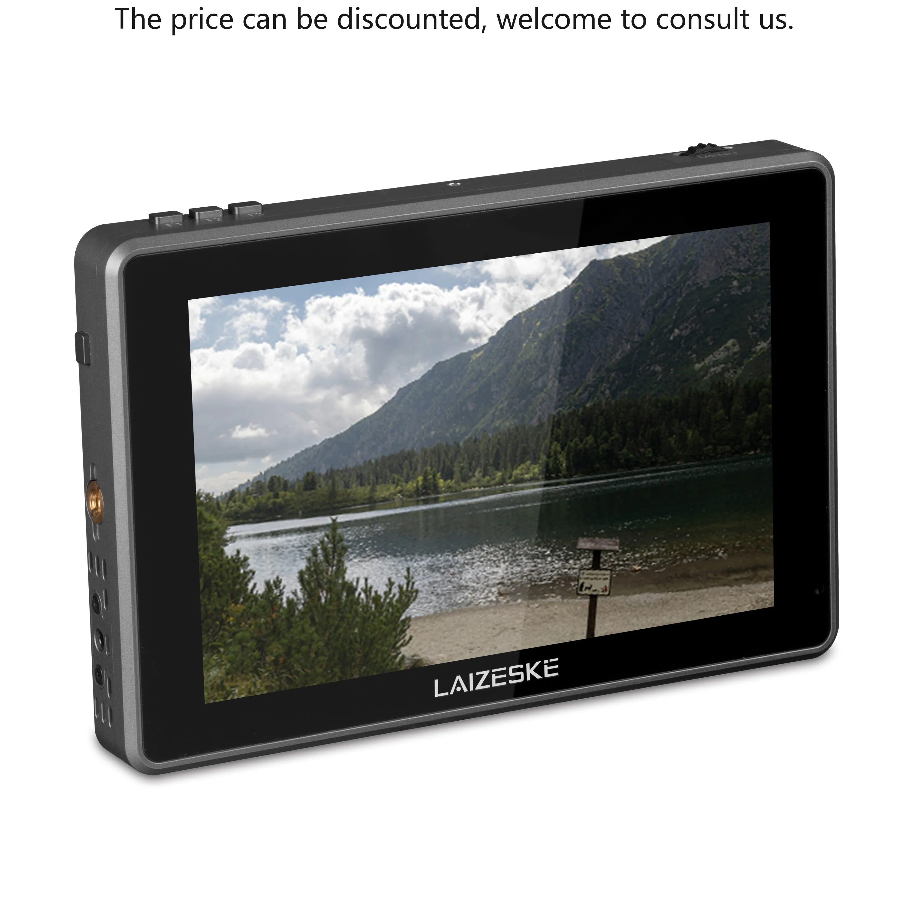 

LAIZESKE L7S Custom Packaging Box For OEM Field Camera Monitor 7" Rugged IP54 SDI HDMI 4K FHD 1920x1200 Monitor