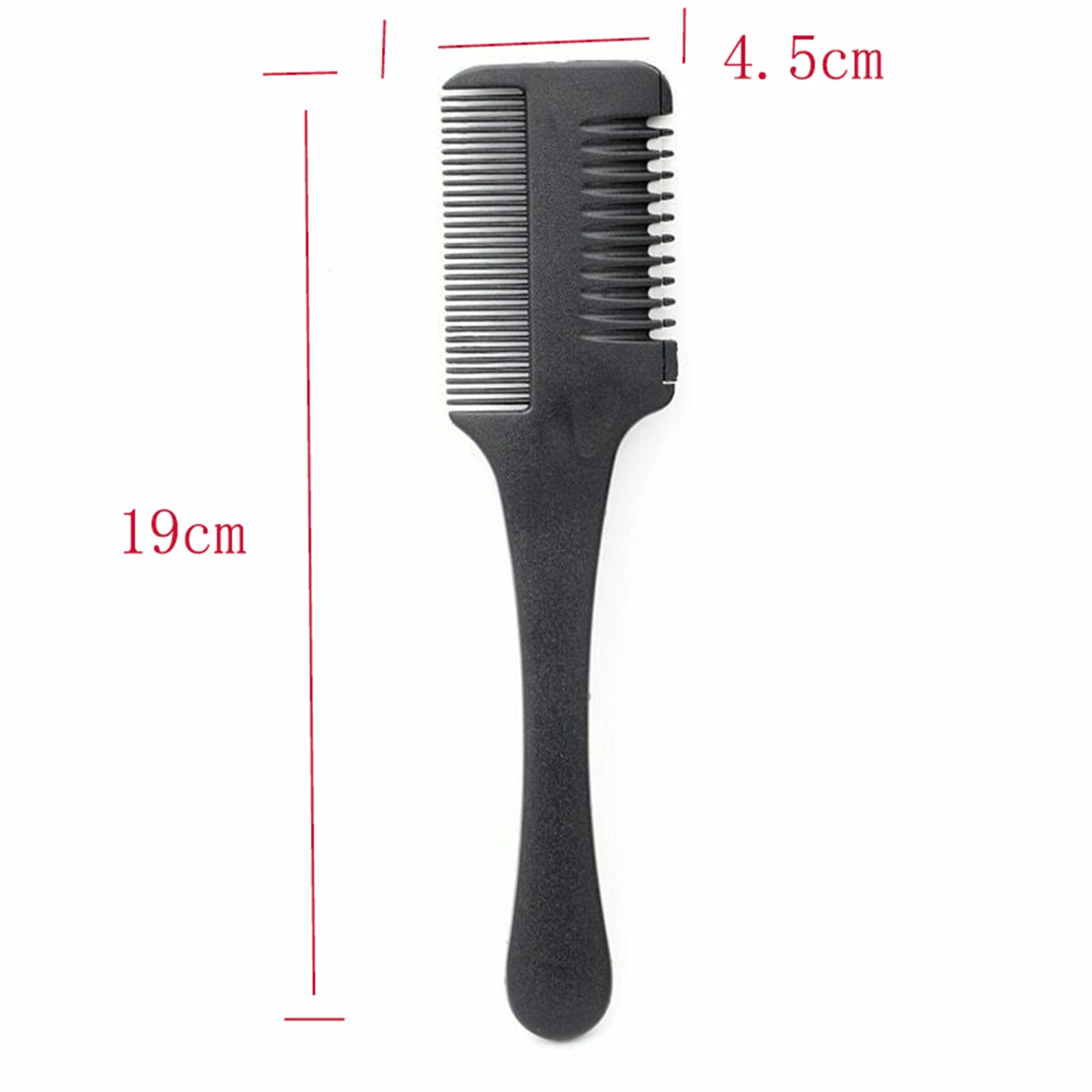 Double Sided Hair Razor Comb Blades Inside Cutting Thinning Barbers for Daily DIY Home Hair Styling image 4