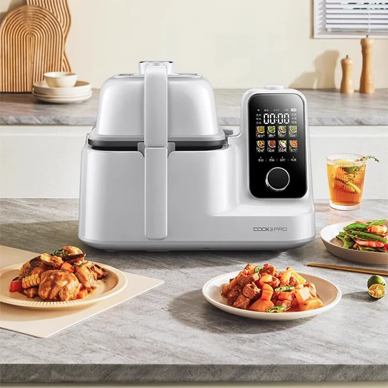 C30TS88 روبوت الطبخ 1800 واط ماكينة طهي أوتوماتيكية بالكامل 3.0L روبوت الطبخ متعدد الوظائف 220 فولت 50 هرتز