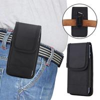Vertical Oxford Nylon Cell Phone Belt Clip Holster Universal For Card Mobile Phone Holder Waist Bag Outdoor Carrying Case Bag
